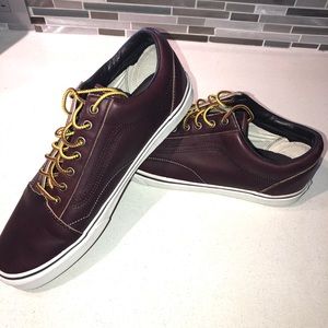 All leather Vans size 13